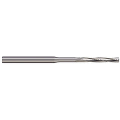 Harvey Tool - 3/16" Diam 4-Flute Straight Shank Helical Flute Solid Carbide Chucking Reamer - Exact Tooling