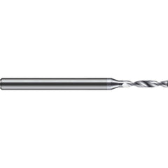 Harvey Tool - 2.5mm, 180° Point, Solid Carbide Micro Drill Bit - Exact Tooling