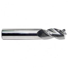 3/4 TuffCut X-AL 3 Fl Center Cutting Aluminum Finisher End Mill .190R - Exact Tooling