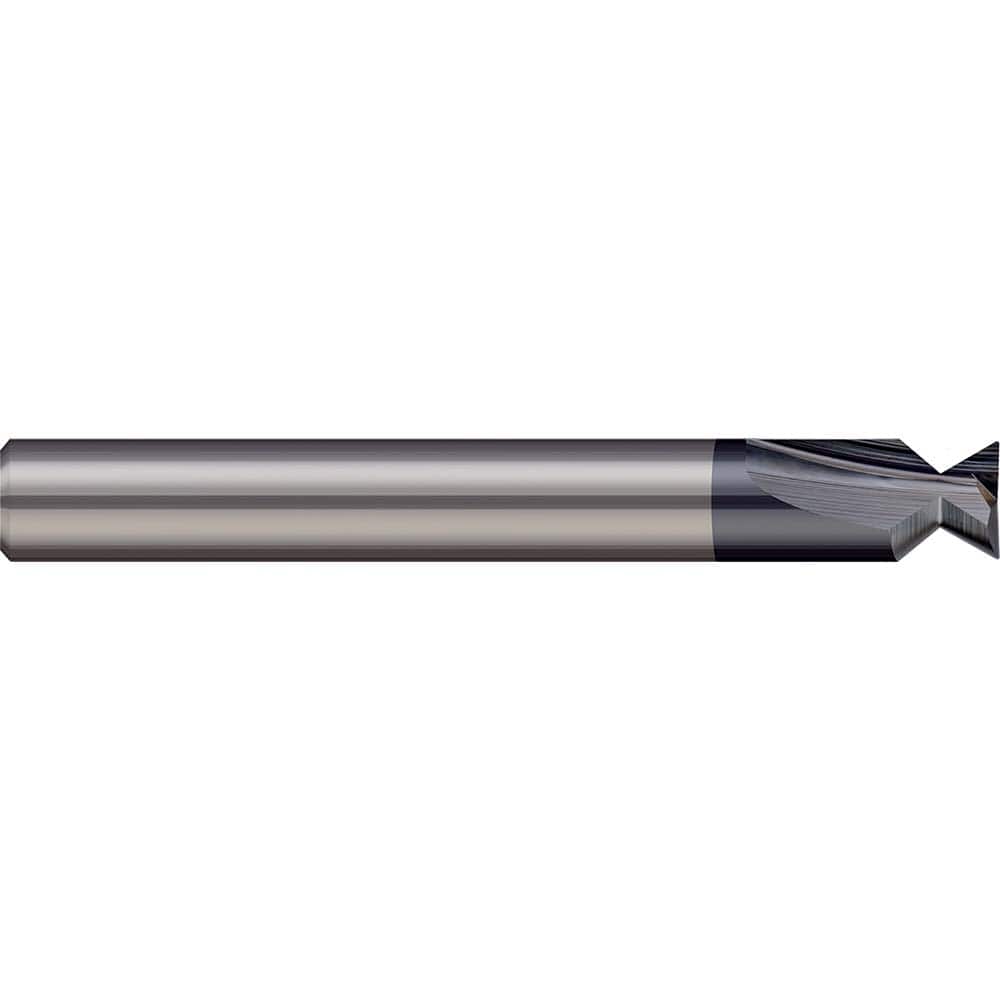 Harvey Tool - 30° 3/16" Cut Diam, 1/8" Cut Width, Solid Carbide Dovetail Cutter - Exact Tooling