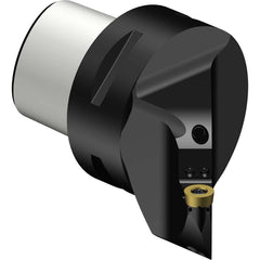 Sandvik Coromant - Modular Turning & Profiling Cutting Unit Heads; System Size: C5 ; Series Name: CoroTurn 107 ; Cutting Direction: Left Hand ; Head Length/Projection (mm): 60.00 ; Insert Style: RCMT ; Internal or External: Internal - Exact Tooling