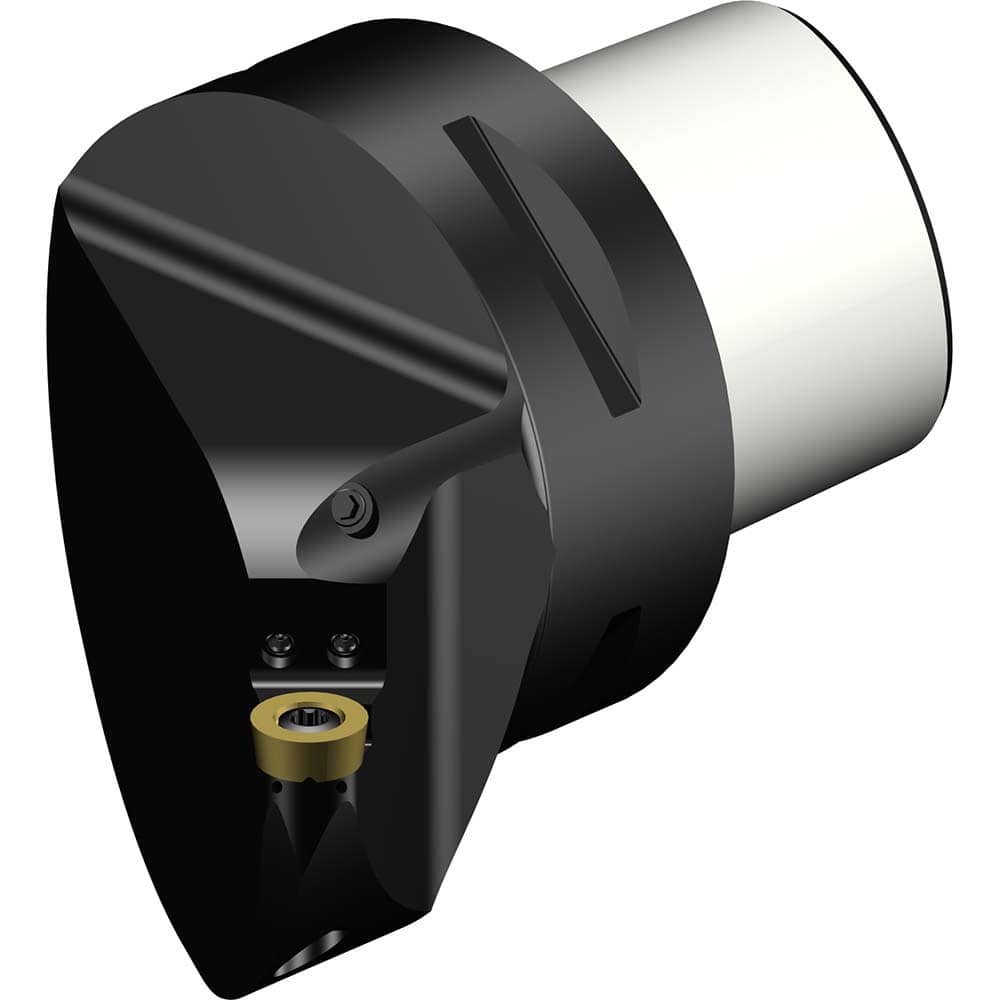 Sandvik Coromant - Modular Turning & Profiling Cutting Unit Heads; System Size: C6 ; Series Name: CoroTurn 107 ; Cutting Direction: Right Hand ; Head Length/Projection (mm): 65.00 ; Insert Style: RCMT ; Internal or External: Internal - Exact Tooling