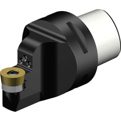 Sandvik Coromant - Modular Turning & Profiling Cutting Unit Heads; System Size: C5 ; Series Name: CoroTurn 107 ; Cutting Direction: Neutral ; Head Length/Projection (mm): 60.00 ; Insert Style: RCMT ; Internal or External: Internal - Exact Tooling