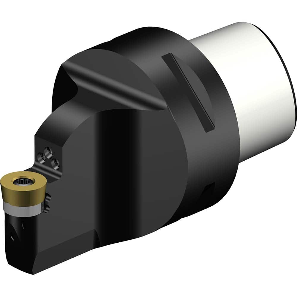 Sandvik Coromant - Modular Turning & Profiling Cutting Unit Heads; System Size: C5 ; Series Name: CoroTurn 107 ; Cutting Direction: Neutral ; Head Length/Projection (mm): 60.00 ; Insert Style: RCMT ; Internal or External: Internal - Exact Tooling