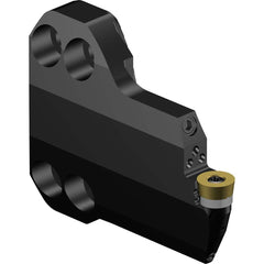 Sandvik Coromant - Modular Turning & Profiling Cutting Unit Heads; System Size: 70 ; Series Name: CoroTurn 107 ; Cutting Direction: Right Hand ; Head Length/Projection (mm): 18.00 ; Insert Style: RCMT ; Internal or External: Internal - Exact Tooling