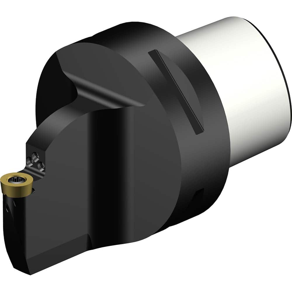 Sandvik Coromant - Modular Turning & Profiling Cutting Unit Heads; System Size: C6 ; Series Name: CoroTurn 107 ; Cutting Direction: Neutral ; Head Length/Projection (mm): 65.00 ; Insert Style: RCMT ; Internal or External: Internal - Exact Tooling