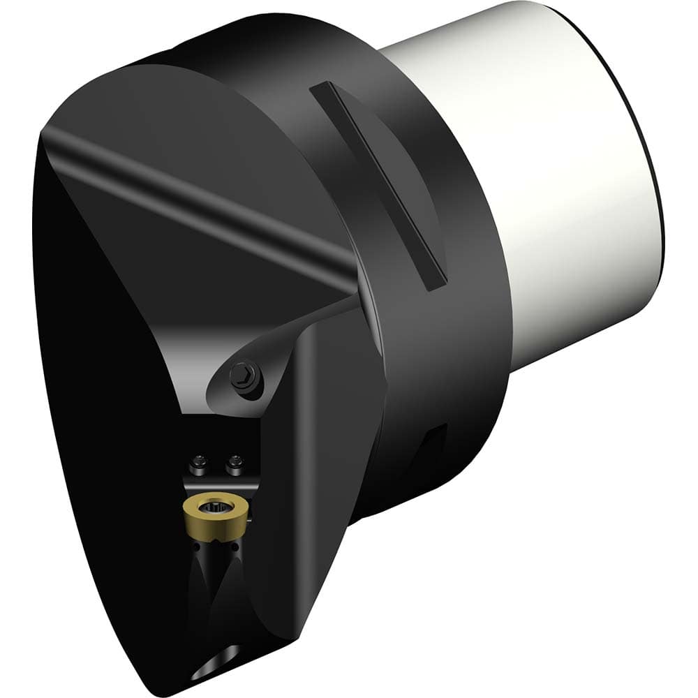 Sandvik Coromant - Modular Turning & Profiling Cutting Unit Heads; System Size: C6 ; Series Name: CoroTurn 107 ; Cutting Direction: Right Hand ; Head Length/Projection (mm): 65.00 ; Insert Style: RCMT ; Internal or External: Internal - Exact Tooling