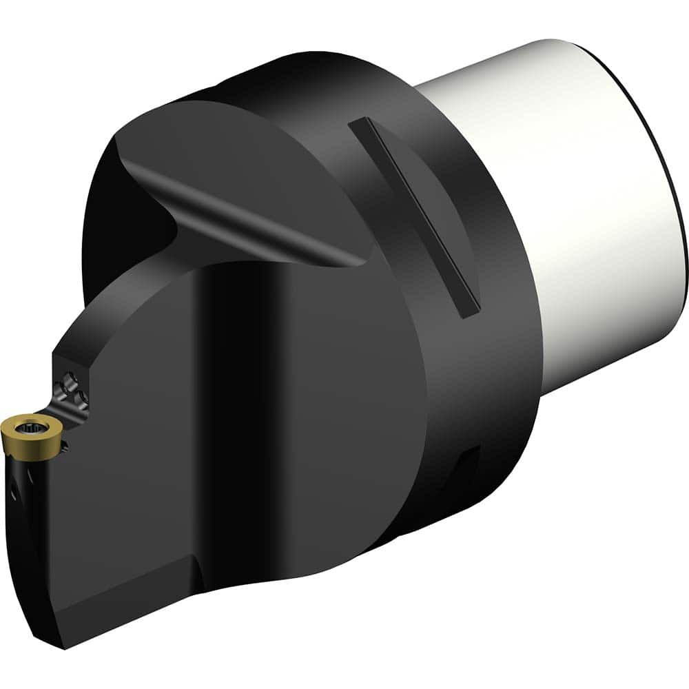 Sandvik Coromant - Modular Turning & Profiling Cutting Unit Heads; System Size: C6 ; Series Name: CoroTurn 107 ; Cutting Direction: Neutral ; Head Length/Projection (mm): 65.00 ; Insert Style: RCMT ; Internal or External: Internal - Exact Tooling