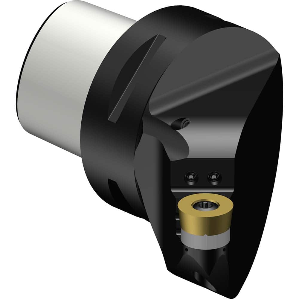 Sandvik Coromant - Modular Turning & Profiling Cutting Unit Heads; System Size: C6 ; Series Name: CoroTurn 107 ; Cutting Direction: Left Hand ; Head Length/Projection (mm): 65.00 ; Insert Style: RCMT ; Internal or External: Internal - Exact Tooling