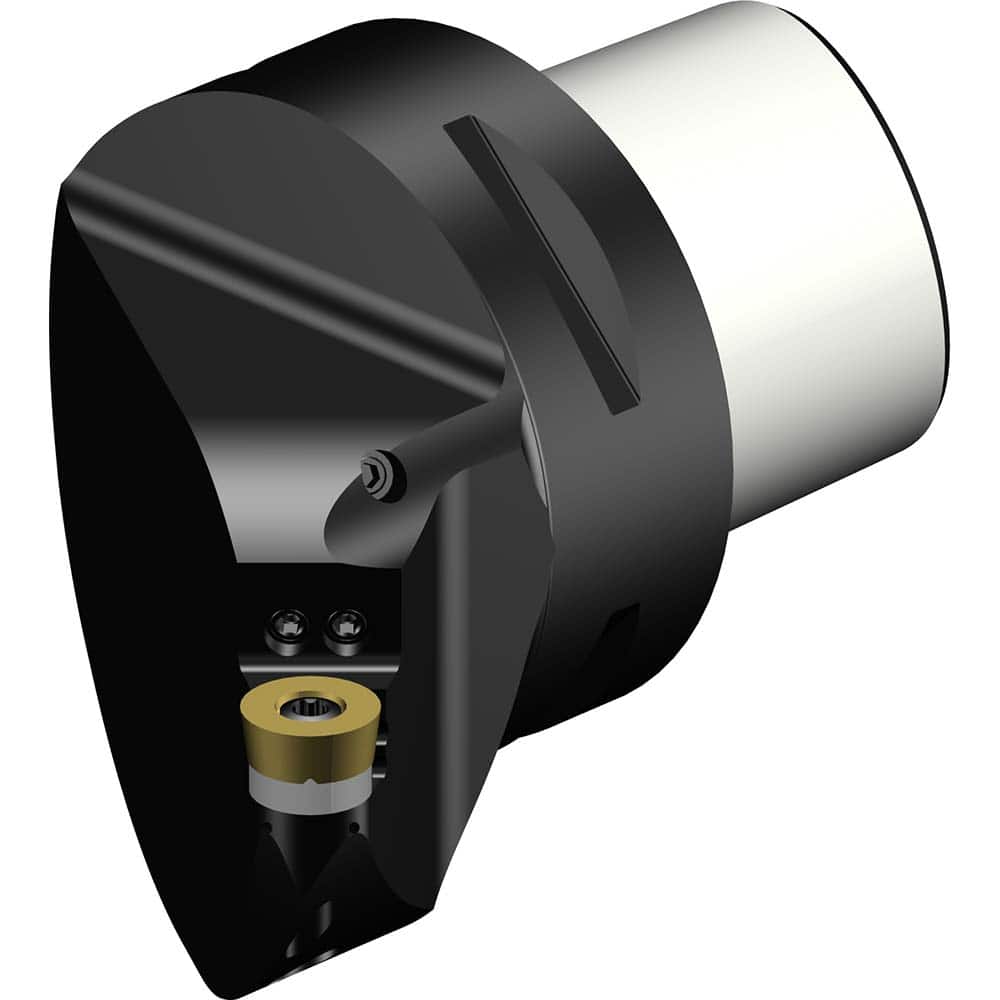 Sandvik Coromant - Modular Turning & Profiling Cutting Unit Heads; System Size: C6 ; Series Name: CoroTurn 107 ; Cutting Direction: Right Hand ; Head Length/Projection (mm): 65.00 ; Insert Style: RCMT ; Internal or External: Internal - Exact Tooling