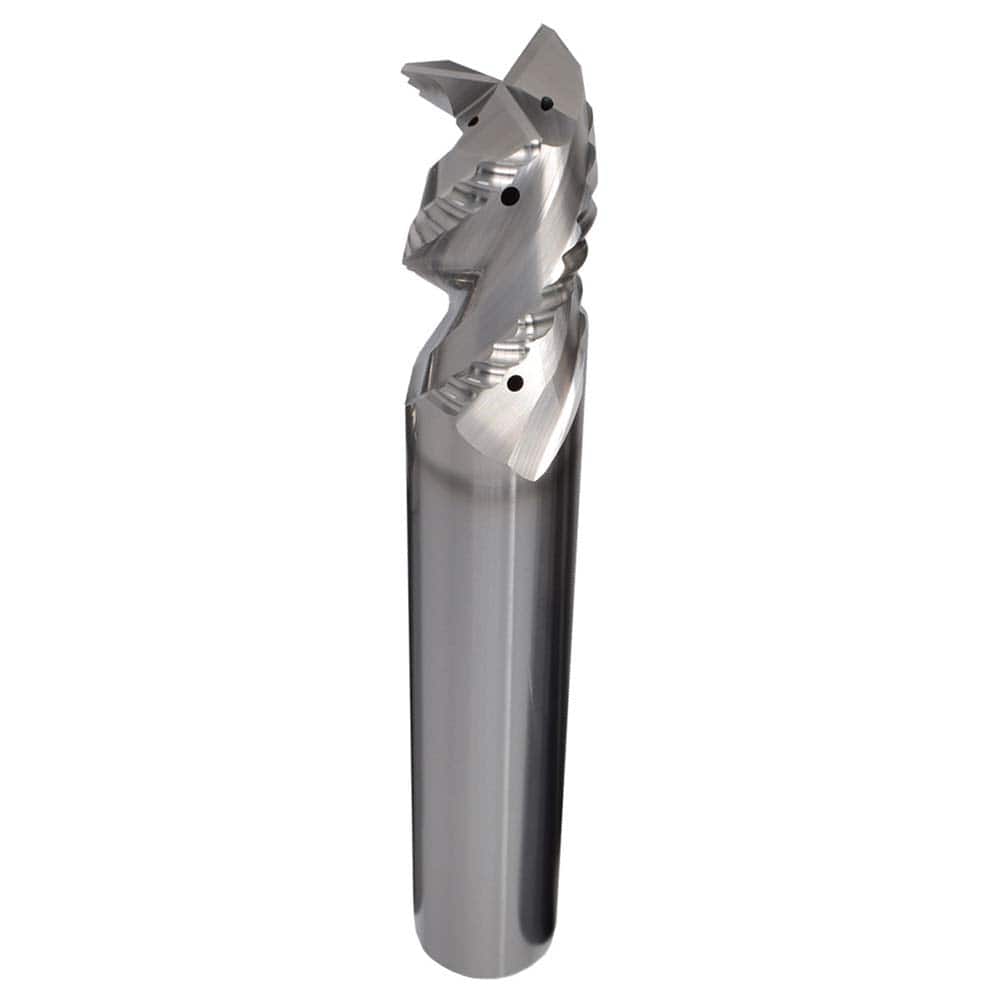 SGS - Corner Radius & Corner Chamfer End Mills; Mill Diameter (Inch): 3/4 ; Mill Diameter (Decimal Inch): 0.7500 ; End Type: Corner Radius ; Corner Radius (Decimal Inch): 0.03 ; Number of Flutes: 3 ; Material: Solid Carbide - Exact Tooling