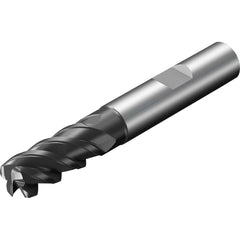 Sandvik Coromant - Corner Radius & Corner Chamfer End Mills; Mill Diameter (mm): 5.00 ; Mill Diameter (Decimal Inch): 0.1970 ; End Type: Corner Radius ; Corner Radius (mm): 0.5 ; Corner Radius (Decimal Inch): 0.02 ; Number of Flutes: 3 - Exact Tooling