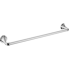 American Standard - Washroom Shelves, Soap Dishes & Towel Holders; Type: Towel Bar ; Material: Metal ; Length (Inch): 18 ; Width (Inch): 2-3/16 ; Depth (Inch): 3.4375 ; Finish/Coating: Polished Chrome - Exact Tooling
