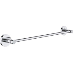 Grohe - Washroom Shelves, Soap Dishes & Towel Holders; Type: Towel Bar ; Material: Metal ; Length (Inch): 19-5/8 ; Width (Inch): 2-1/8 ; Depth (Inch): 2.36 ; Finish/Coating: Chrome - Exact Tooling