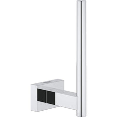 Grohe - Washroom Shelves, Soap Dishes & Towel Holders; Type: Spare Toilet Paper Holder ; Material: Metal ; Length (Inch): 4-3/4 ; Width (Inch): 1.75 ; Depth (Inch): 2.3622 ; Finish/Coating: Chrome - Exact Tooling
