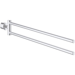 Grohe - Washroom Shelves, Soap Dishes & Towel Holders; Type: Towel Bar ; Material: Metal ; Length (Inch): 21-3/4 ; Width (Inch): 2.75 ; Depth (Inch): 1.377 ; Finish/Coating: Chrome - Exact Tooling