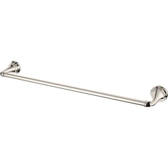 American Standard - Washroom Shelves, Soap Dishes & Towel Holders; Type: Towel Bar ; Material: Metal ; Length (Inch): 24 ; Width (Inch): 2-3/16 ; Depth (Inch): 3.4375 ; Finish/Coating: Polished Nickel - Exact Tooling