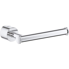 Grohe - Washroom Shelves, Soap Dishes & Towel Holders; Type: Toilet Paper Holder with Cover ; Material: Metal ; Length (Inch): 5.9055 ; Width (Inch): 1.5 ; Depth (Inch): 3.54 ; Finish/Coating: Chrome - Exact Tooling