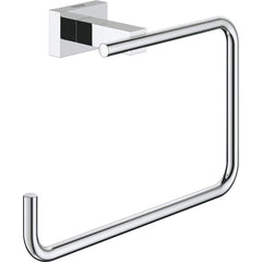 Grohe - Washroom Shelves, Soap Dishes & Towel Holders; Type: Towel Ring ; Material: Metal ; Length (Inch): 7-1/4 ; Width (Inch): 4-5/8 ; Depth (Inch): 2.32 ; Finish/Coating: Chrome - Exact Tooling