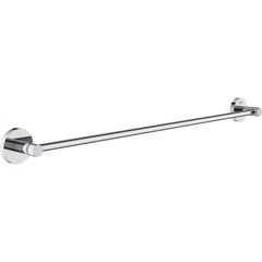 Grohe - Washroom Shelves, Soap Dishes & Towel Holders; Type: Towel Bar ; Material: Metal ; Length (Inch): 23.6000 ; Width (Inch): 2-1/8 ; Depth (Inch): 2.3622 ; Finish/Coating: Chrome - Exact Tooling