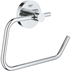 Grohe - Washroom Shelves, Soap Dishes & Towel Holders; Type: Toilet Paper Holder ; Material: Metal ; Length (Inch): 7.8740 ; Width (Inch): 2-1/8 ; Depth (Inch): 1.73 ; Finish/Coating: Chrome - Exact Tooling