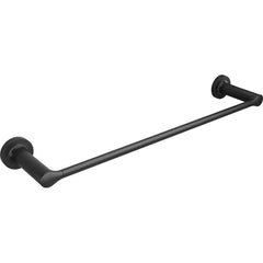 American Standard - Washroom Shelves, Soap Dishes & Towel Holders; Type: Towel Bar ; Material: Metal ; Length (Inch): 24 ; Width (Inch): 2 ; Depth (Inch): 3.875 ; Finish/Coating: Matte Black - Exact Tooling