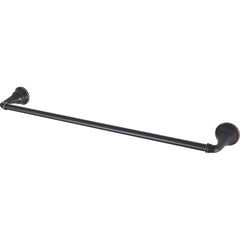 American Standard - Washroom Shelves, Soap Dishes & Towel Holders; Type: Towel Bar ; Material: Metal ; Length (Inch): 24 ; Width (Inch): 2-1/4 ; Depth (Inch): 3.875 ; Finish/Coating: Bronze - Exact Tooling
