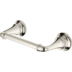 American Standard - Washroom Shelves, Soap Dishes & Towel Holders; Type: Toilet Paper Holder ; Material: Metal ; Length (Inch): 9-5/16 ; Width (Inch): 2-3/16 ; Depth (Inch): 3.875 ; Finish/Coating: Polished Nickel - Exact Tooling