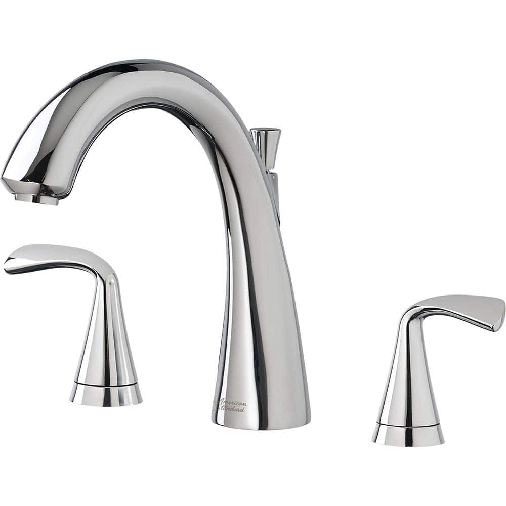American Standard - Tub & Shower Faucets; Type: Tub faucet ; Style: Fluent ; Design: Ceramic Mixing Cartridge ; Material: Brass ; Handle Type: Lever ; Handle Material: Metal - Exact Tooling