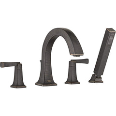 American Standard - Tub & Shower Faucets; Type: Tub Faucet with personal shower ; Style: Townsend ; Design: Ceramic Mixing Cartridge ; Material: Brass ; Handle Type: Lever ; Handle Material: Metal - Exact Tooling