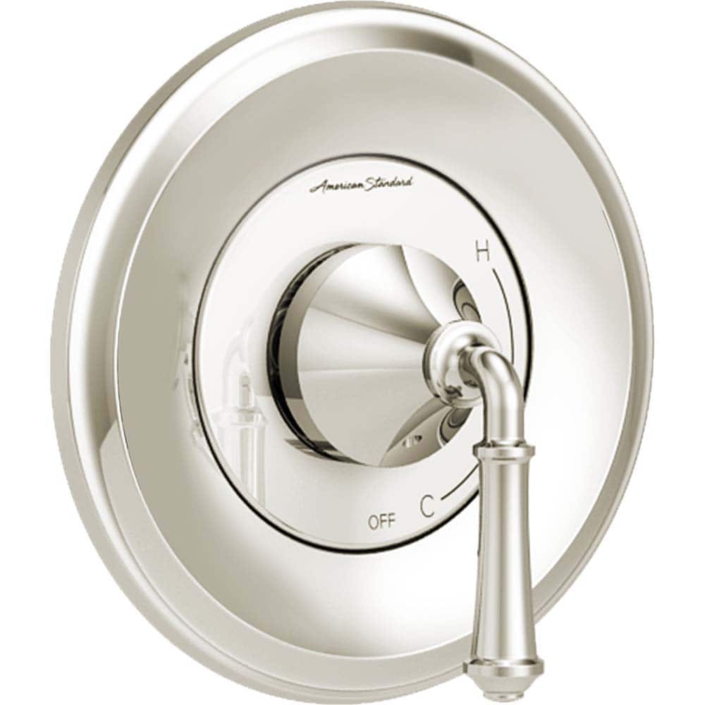 American Standard - Tub & Shower Faucets; Type: Valve Only Trim kit ; Style: Delancey ; Design: Ceramic Mixing Cartridge ; Material: Metal ; Handle Type: Lever ; Handle Material: Metal - Exact Tooling
