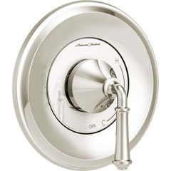 American Standard - Tub & Shower Faucets; Type: Valve Only Trim kit ; Style: Delancey ; Design: Ceramic Mixing Cartridge ; Material: Metal ; Handle Type: Lever ; Handle Material: Metal - Exact Tooling