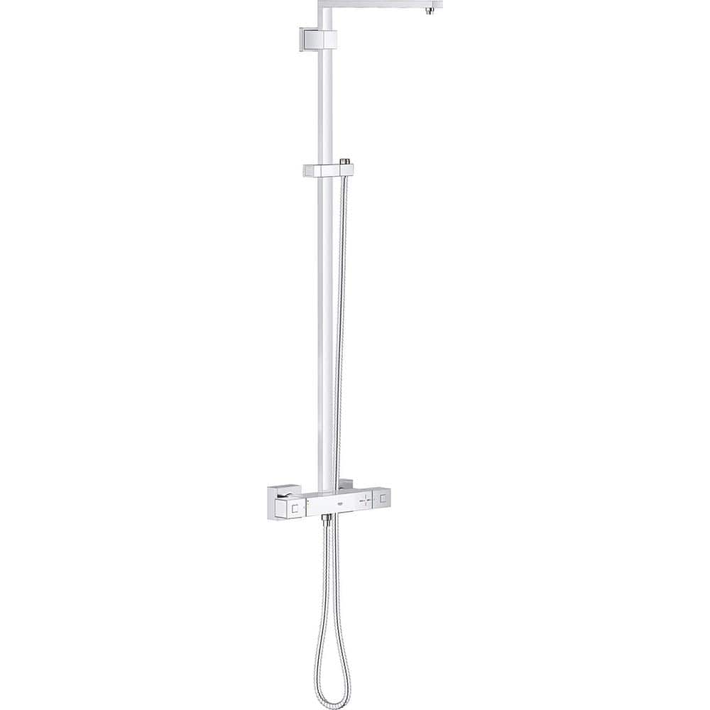 Grohe - Tub & Shower Faucets; Type: Shower System ; Style: Euphoria ; Design: Assembled Package ; Material: Metal ; Handle Type: Knob ; Handle Material: Metal - Exact Tooling