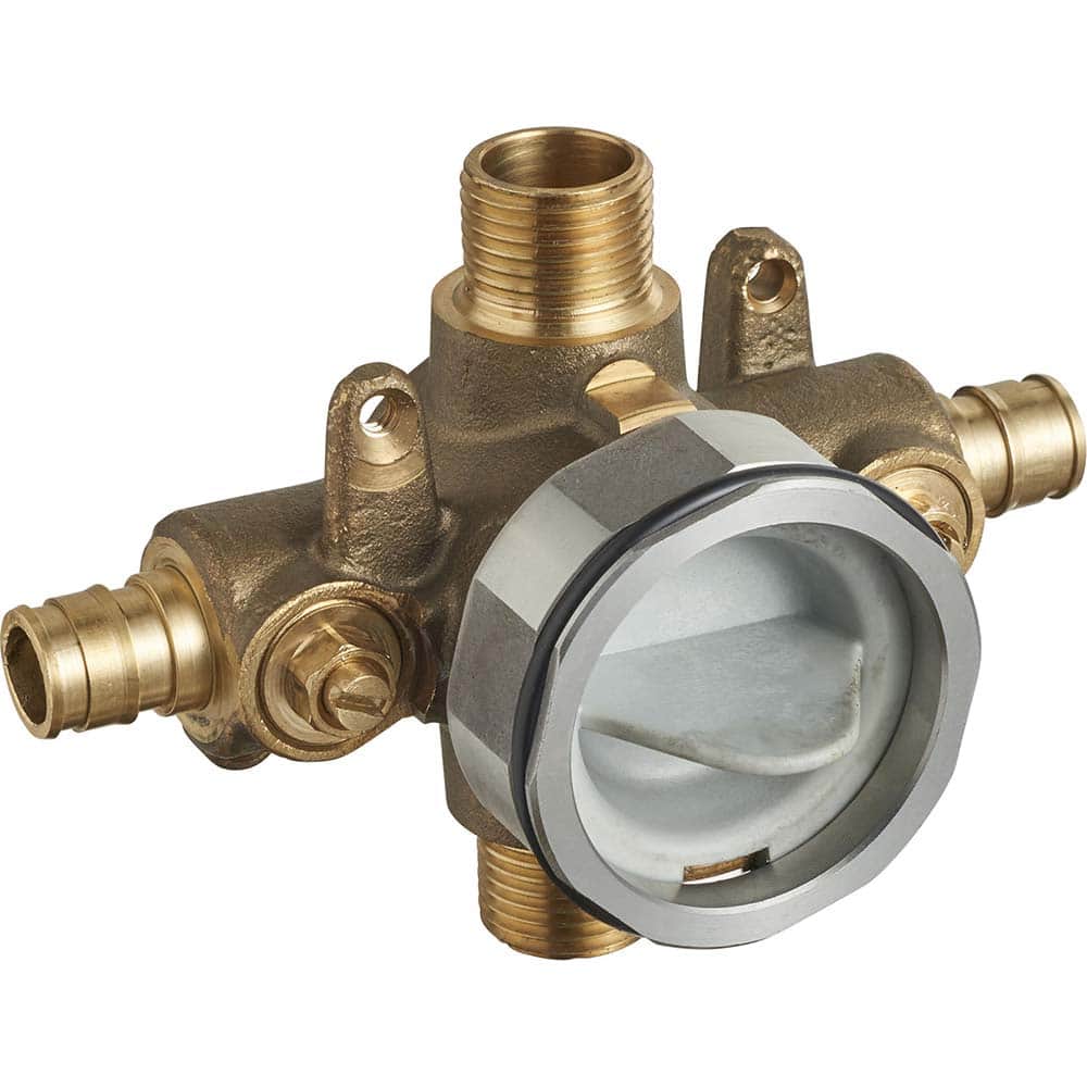 American Standard - Tub & Shower Faucets; Type: Rough-in valve ; Style: Not applicable ; Design: Temp/Press Valve ; Material: Brass ; Handle Type: No handle ; Handle Material: Non-Metallic - Exact Tooling