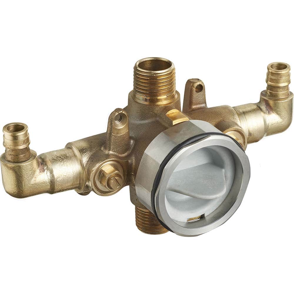 American Standard - Tub & Shower Faucets; Type: Rough-in valve ; Style: Not applicable ; Design: Temp/Press Valve ; Material: Brass ; Handle Type: No handle ; Handle Material: Non-Metallic - Exact Tooling