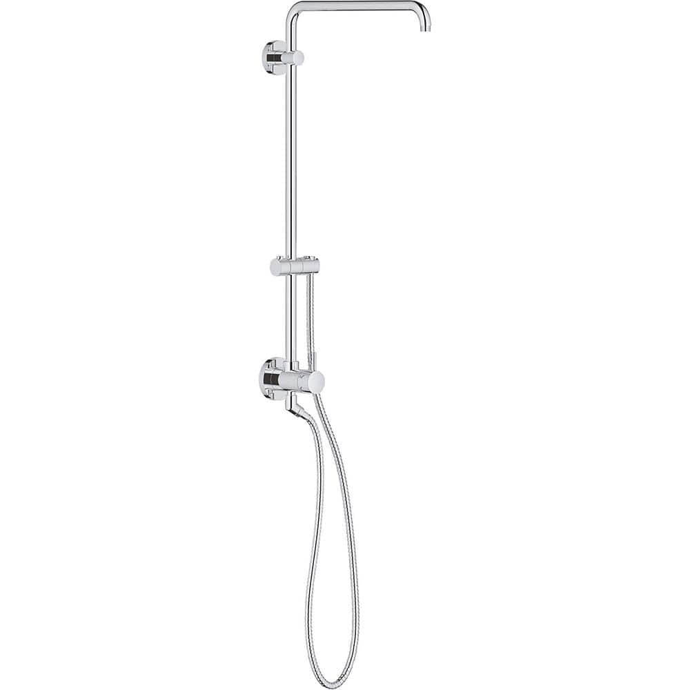Grohe - Tub & Shower Faucets; Type: Shower System ; Style: Retro-Fit ; Design: Unassembled Package ; Material: Metal ; Handle Type: Lever ; Handle Material: Metal - Exact Tooling