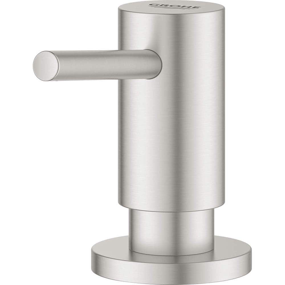 Grohe - 15 oz Push Operation Liquid Soap Dispenser - Exact Tooling