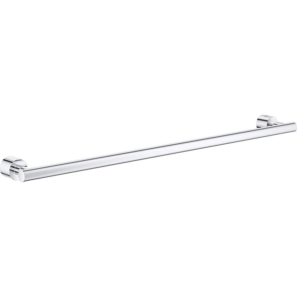 Grohe - Washroom Shelves, Soap Dishes & Towel Holders; Type: Towel Bar ; Material: Metal ; Length (Inch): 24 ; Width (Inch): 3-1/8 ; Depth (Inch): 3.14961 ; Finish/Coating: Chrome - Exact Tooling