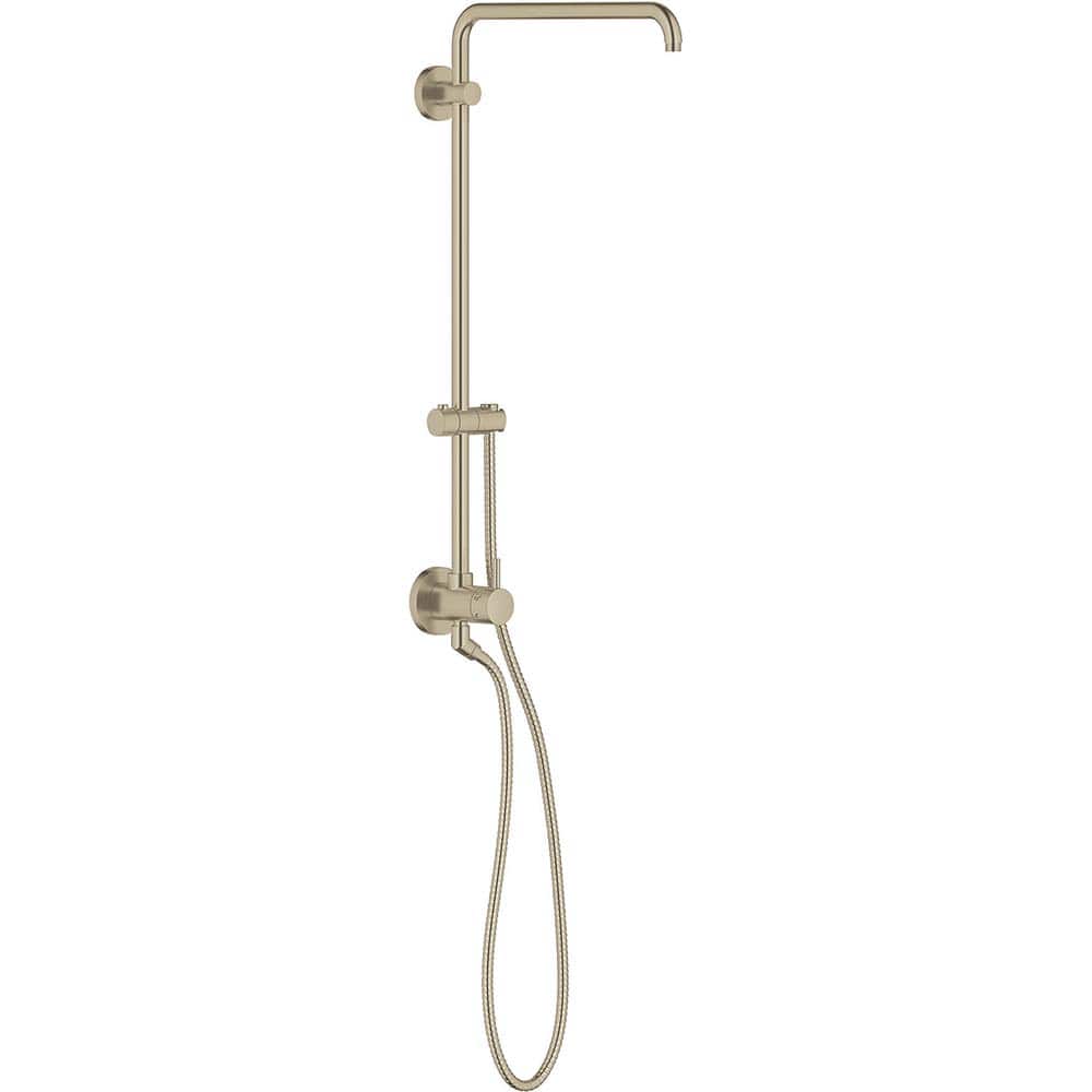Grohe - Tub & Shower Faucets; Type: Shower System ; Style: Retro-Fit ; Design: Assembled Package ; Material: Metal ; Handle Type: Lever ; Handle Material: Metal - Exact Tooling