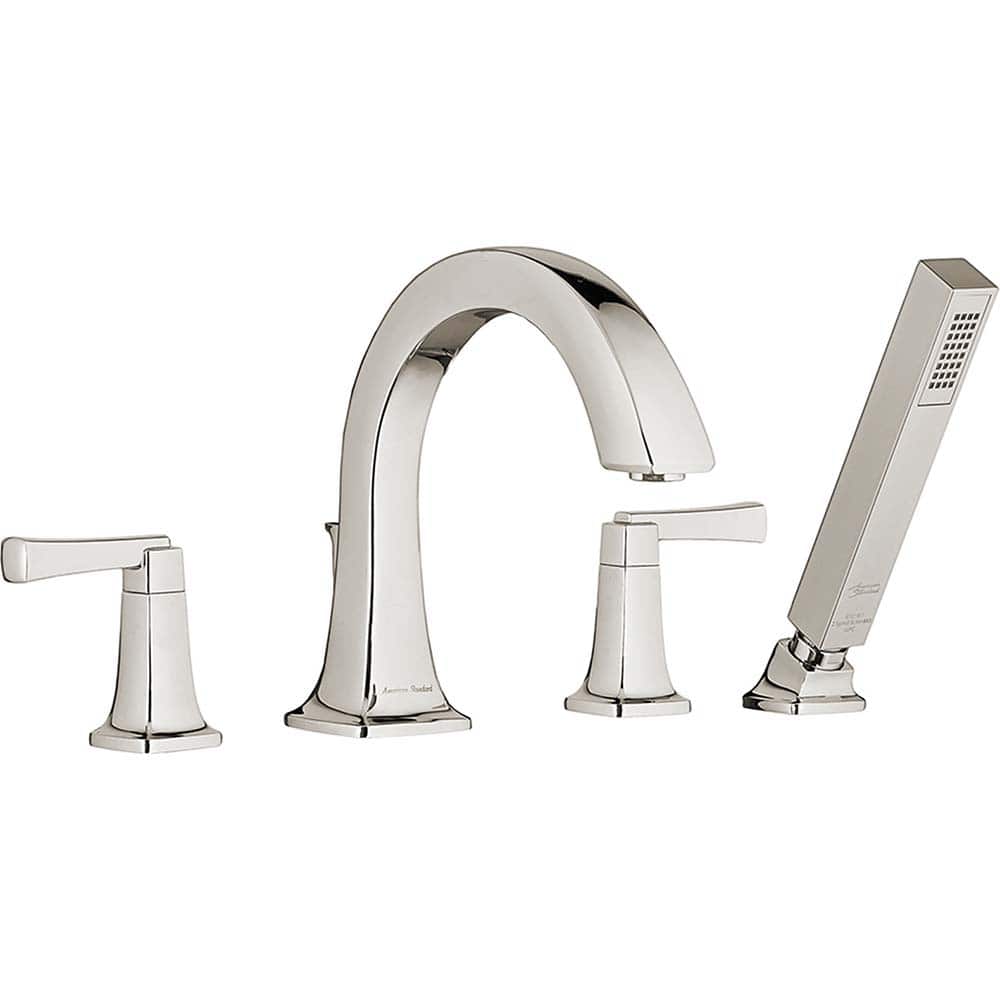 American Standard - Tub & Shower Faucets; Type: Tub Faucet with personal shower ; Style: Townsend ; Design: Ceramic Mixing Cartridge ; Material: Brass ; Handle Type: Lever ; Handle Material: Metal - Exact Tooling