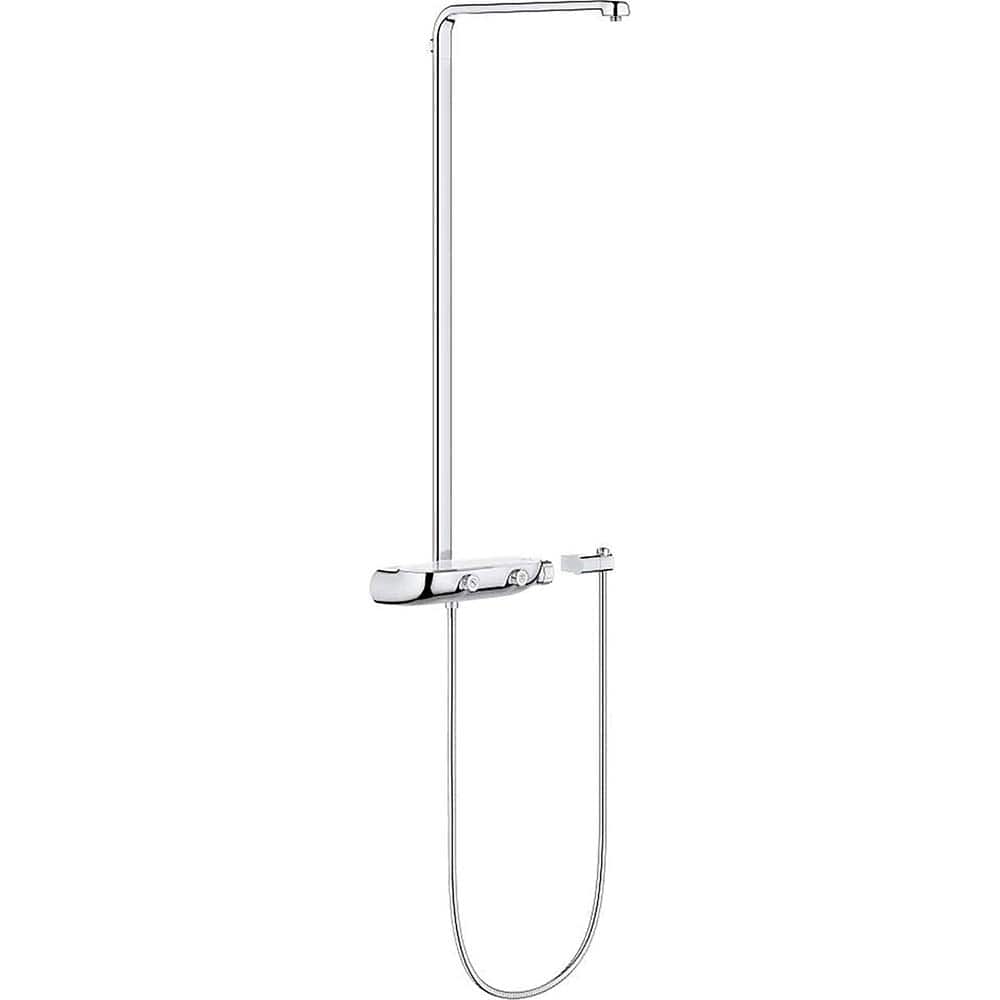 Grohe - Tub & Shower Faucets; Type: Shower System ; Style: Rainshower ; Design: Assembled Package ; Material: Metal ; Handle Type: Knob ; Handle Material: Metal - Exact Tooling