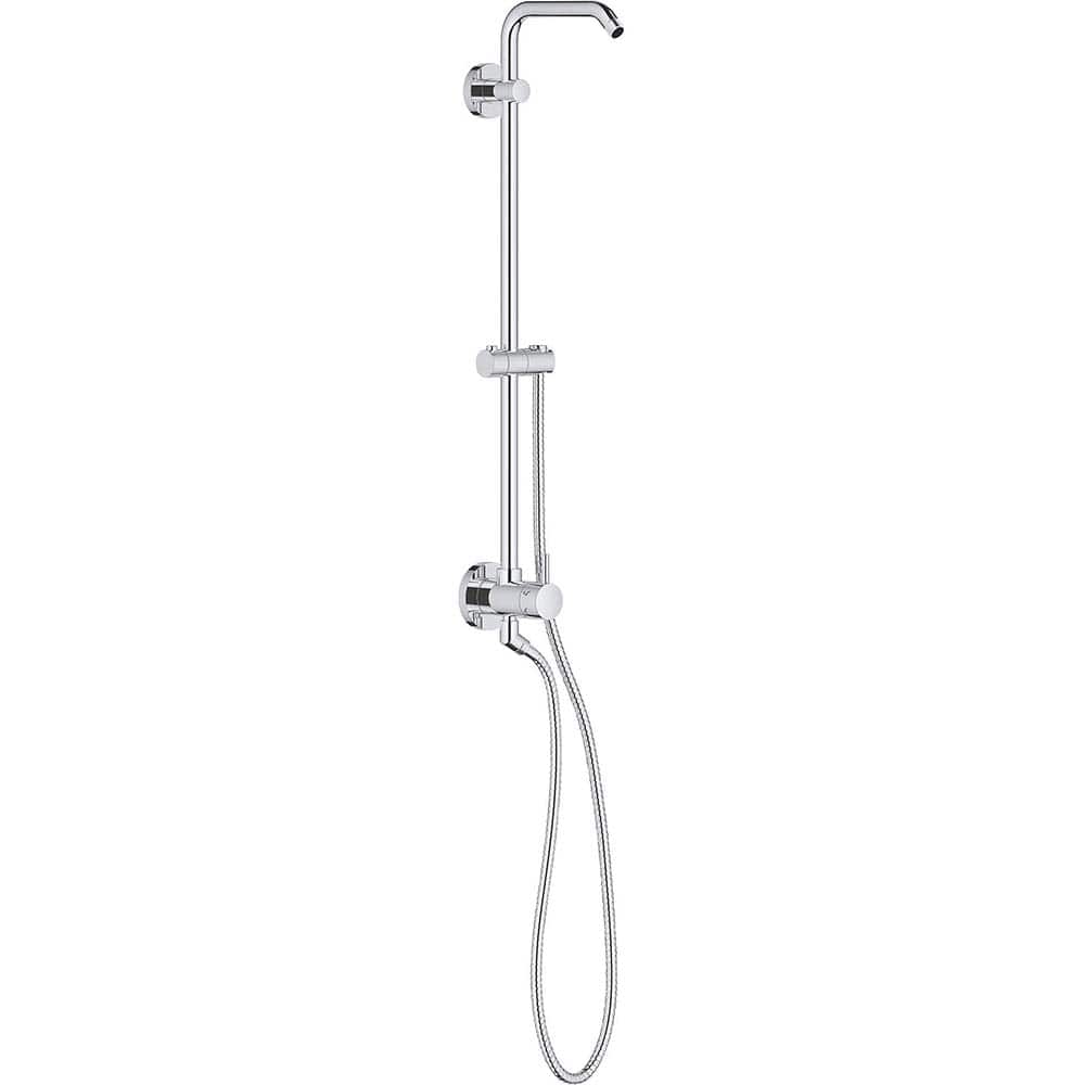 Grohe - Tub & Shower Faucets; Type: Shower System ; Style: Retro-Fit ; Design: Assembled Package ; Material: Metal ; Handle Type: Lever ; Handle Material: Metal - Exact Tooling
