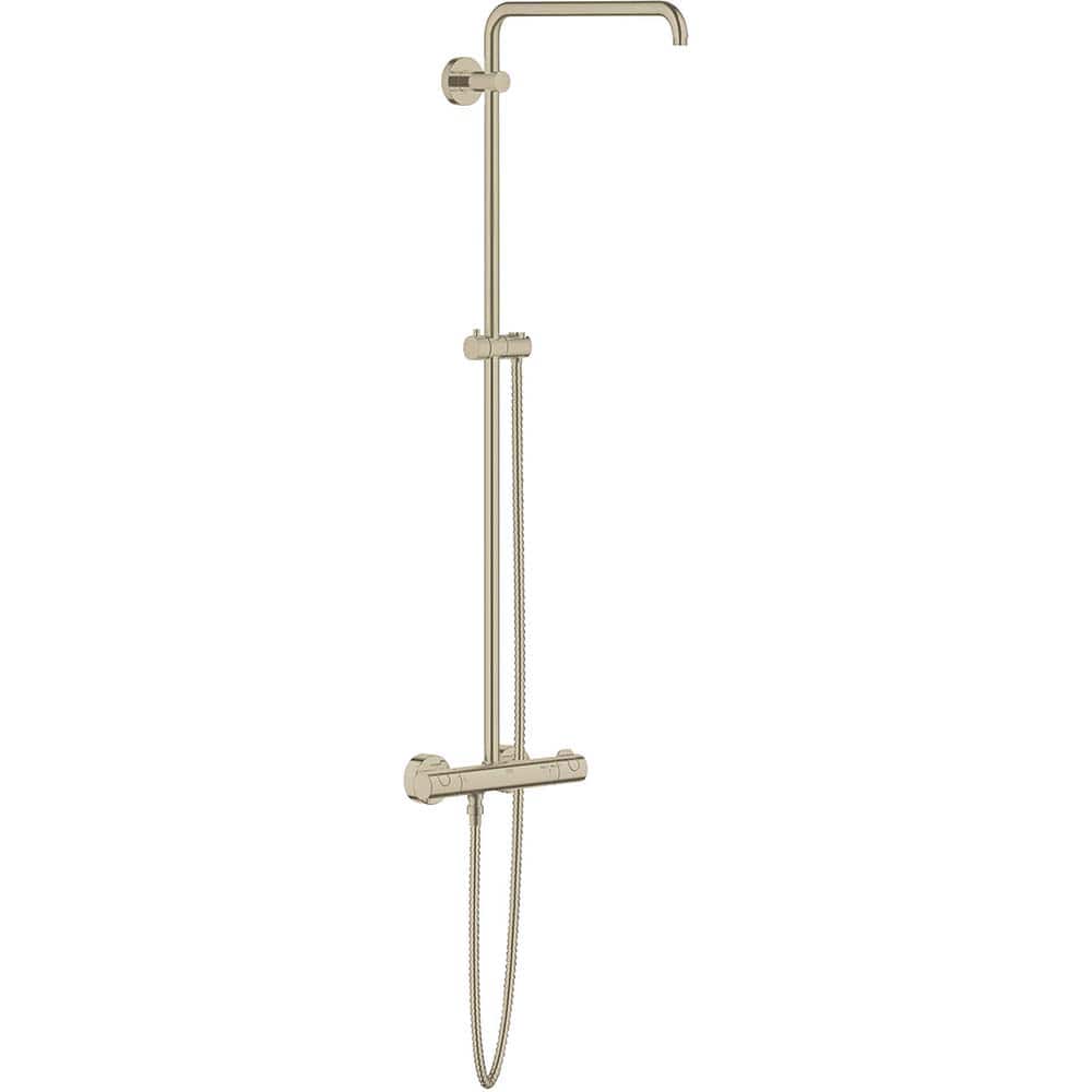 Grohe - Tub & Shower Faucets; Type: Shower System ; Style: Euphoria ; Design: Assembled Package ; Material: Metal ; Handle Type: Knob ; Handle Material: Metal - Exact Tooling