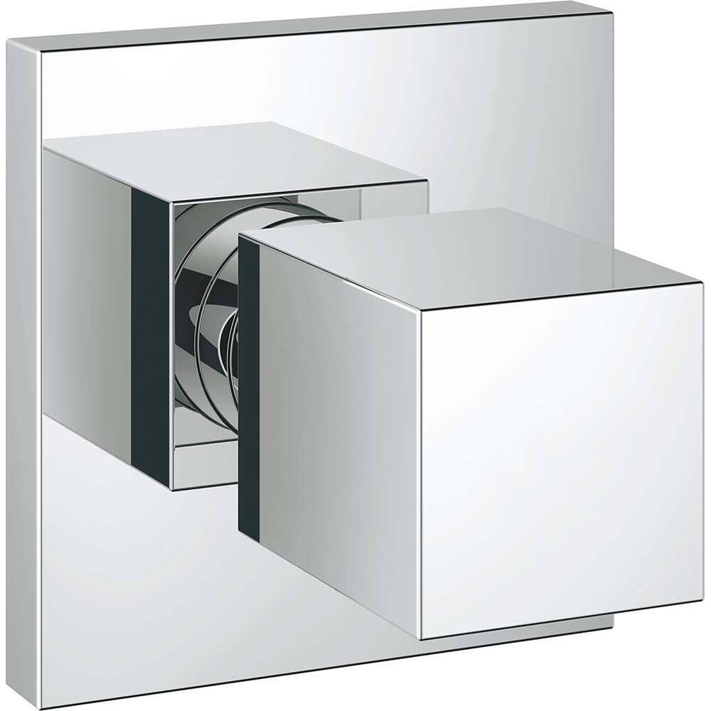 Grohe - Tub & Shower Faucets; Type: Valve Only Trim kit ; Style: Eurocube ; Design: Check Valve ; Material: Metal ; Handle Type: Lever ; Handle Material: Metal - Exact Tooling