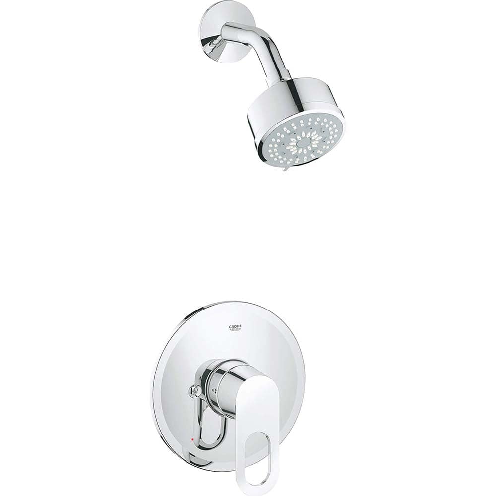 Grohe - Tub & Shower Faucets; Type: Shower trim only ; Style: BauLoop ; Design: Temp/Press Valve ; Material: Metal ; Handle Type: Lever ; Handle Material: Metal - Exact Tooling