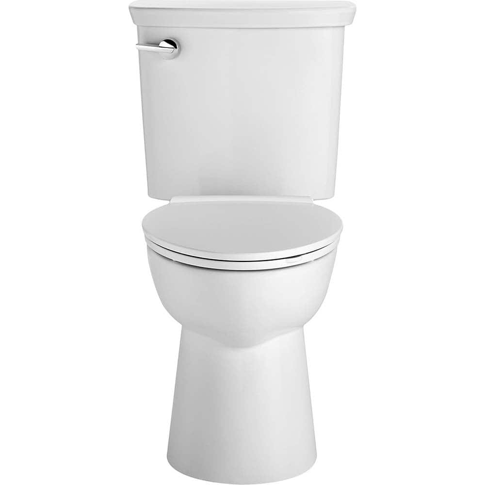 American Standard - Toilets; Type: Two-piece ; Bowl Shape: Elongated ; Mounting Style: Floor ; Gallons Per Flush: 1.0 ; Overall Height: 32.25 ; Overall Width: 17.875 - Exact Tooling