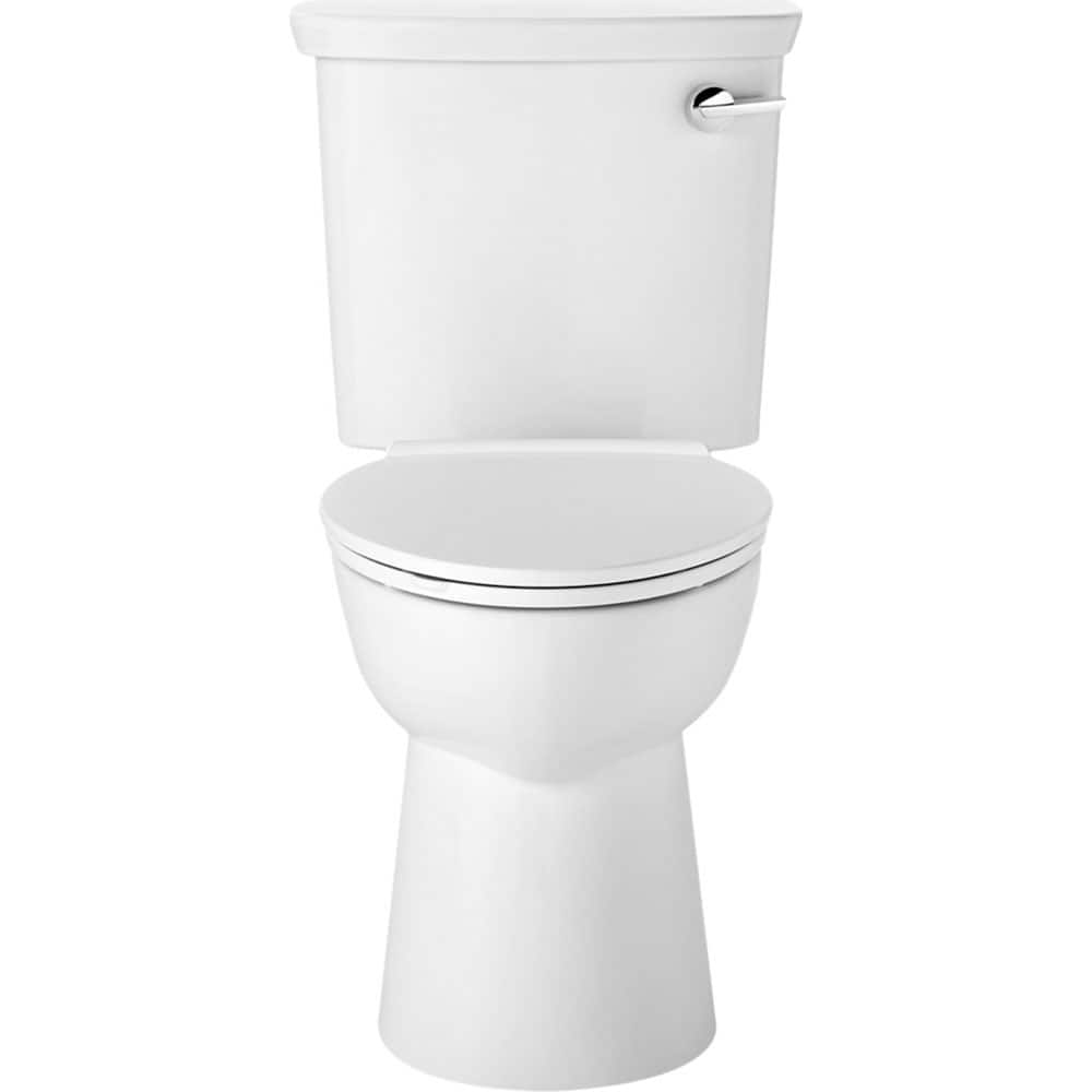 American Standard - Toilets; Type: Two-piece ; Bowl Shape: Elongated ; Mounting Style: Floor ; Gallons Per Flush: 1.28 ; Overall Height: 32.25 ; Overall Width: 17.875 - Exact Tooling
