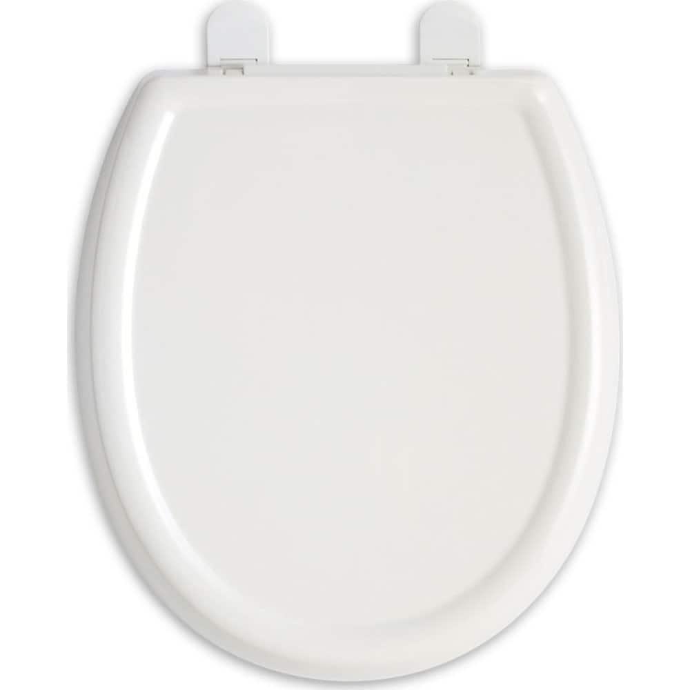 American Standard - Toilet Seats; Type: Toilet Seat ; Style: Transitional ; Material: Plastic ; Color: White ; Outside Width: 15 (Inch); Installations: Residential - Exact Tooling