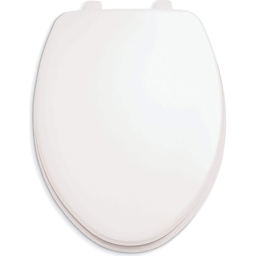 American Standard - Toilet Seats; Type: Toilet Seat ; Style: Transitional ; Material: Wood ; Color: White ; Outside Width: 15 (Inch); Installations: Residential - Exact Tooling