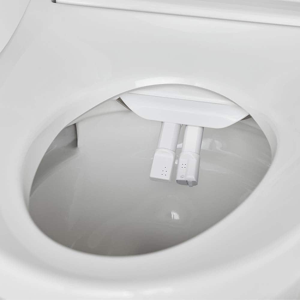 American Standard - Toilet Seats; Type: Bidet Seat ; Style: Transitional ; Material: Plastic ; Color: White ; Outside Width: 15 (Inch); Inside Width: 7.9375 (Inch) - Exact Tooling